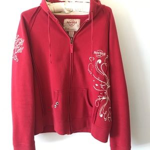 Hard Rock - Hollywood 😎Hooded Sweatshirt